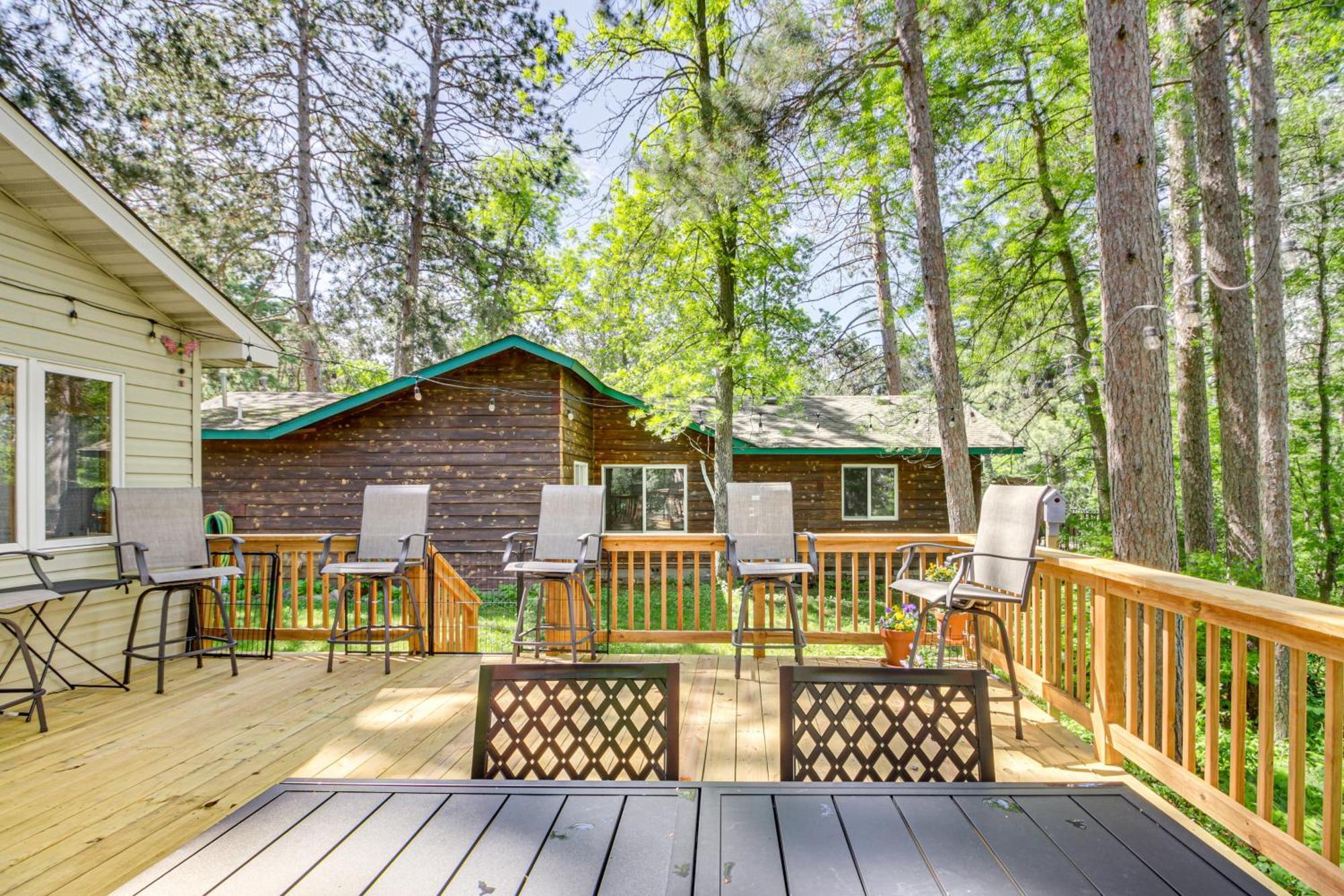 Pequot Lakes Cabin Retreat With Dock And 5 Bikes! Exterior photo